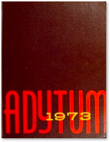1973 Adytum Cover