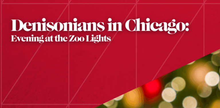 Denisonians in Chicago: Evening at Zoo Lights